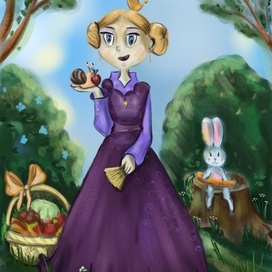 Принцесса на прогулке