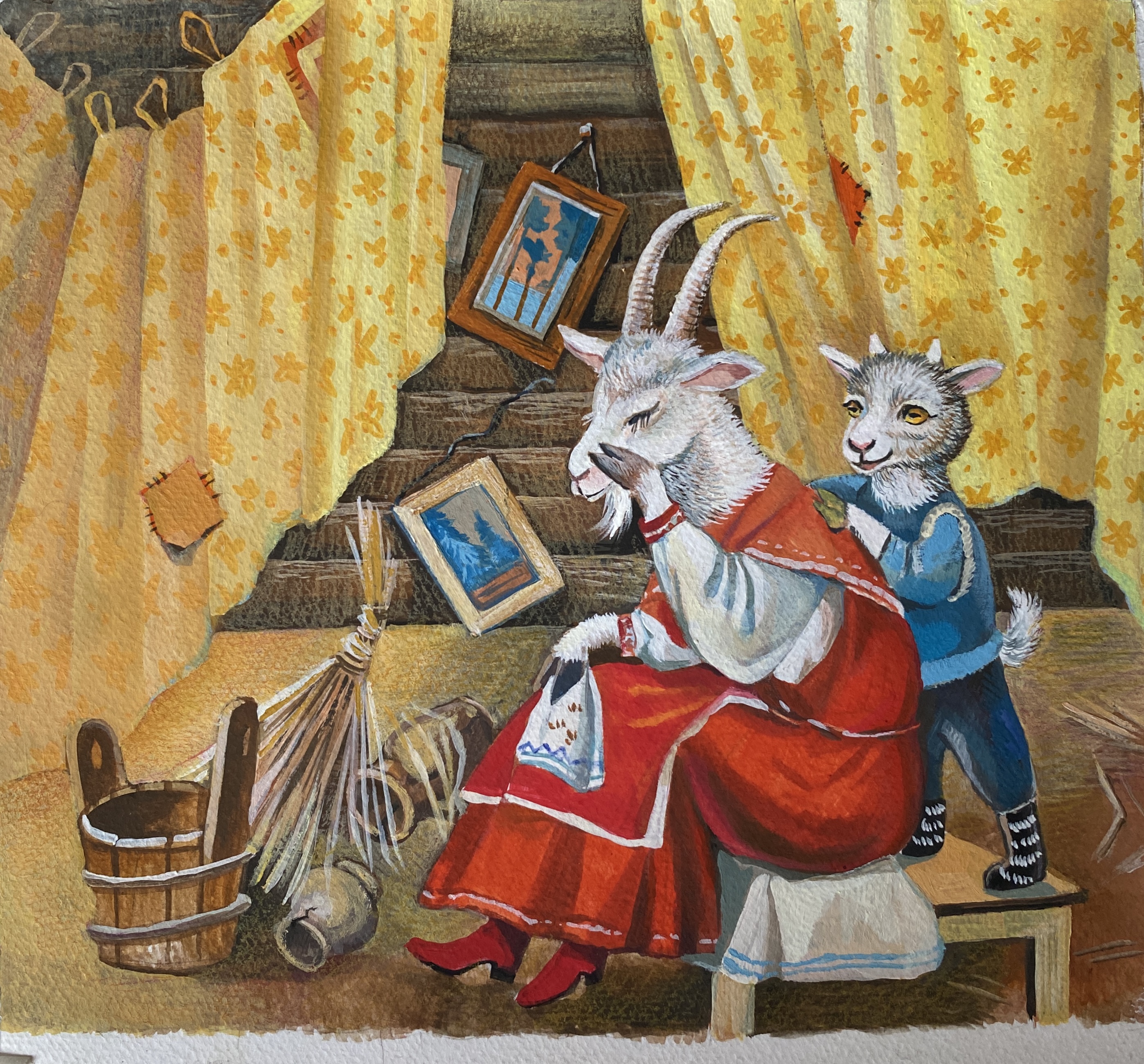 Волк и козлята