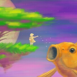 Девочка и рыба