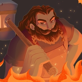 Дворф кузнец