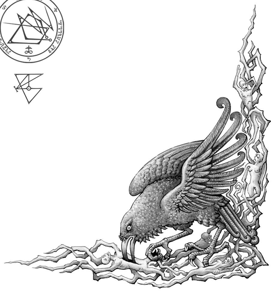 Ворон и души мертвых