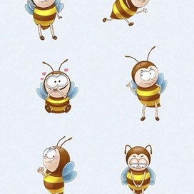 Стикерпак "Пчелки"-3