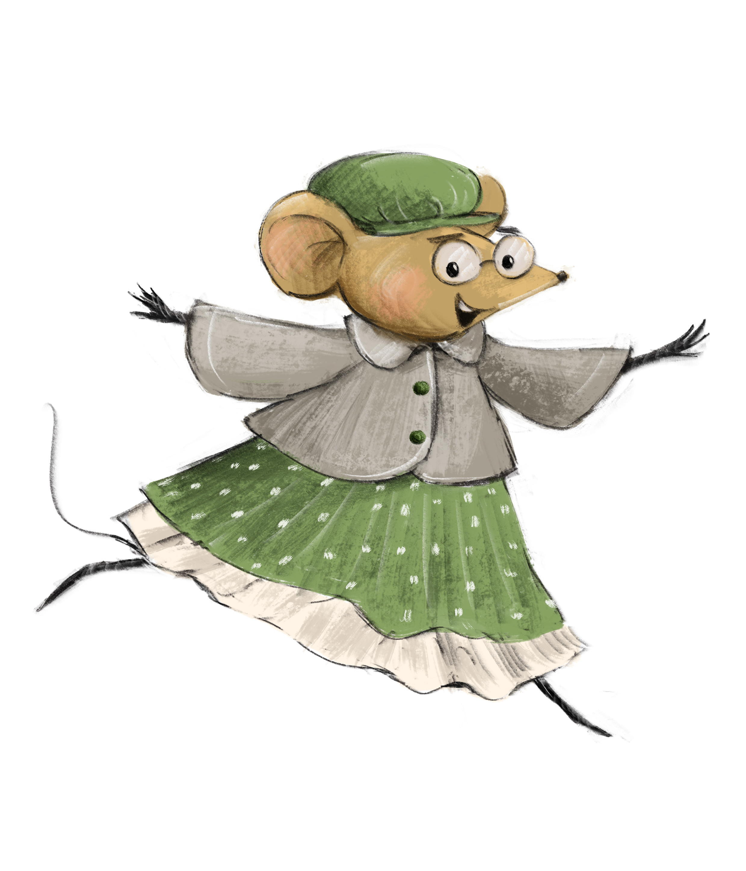 Бабушка-мышь