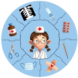 Пазлы профессии для детей 