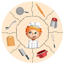 Пазлы профессии для детей 