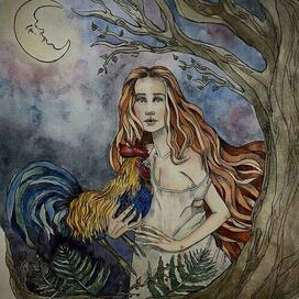 Лиса украла петуха