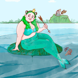 Царевна - лягушка для Mermay. 