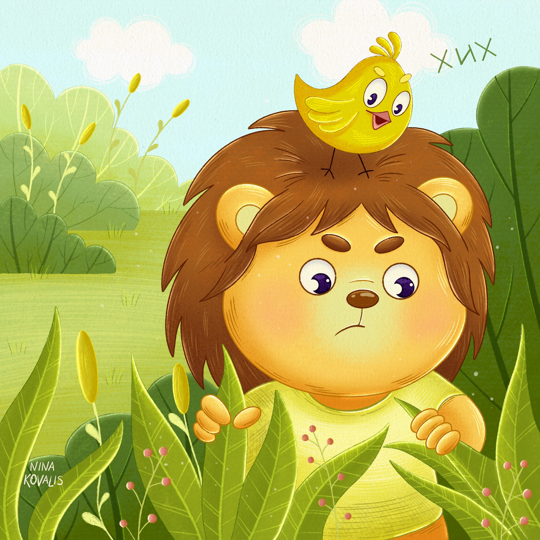 "Луто и Мими" иллюстрации к детской книге