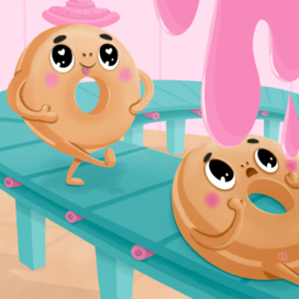 Пончики для упаковки пончиков