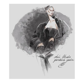 fashion-иллюстрация Ashi Studio
