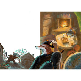 Иллюстрация к книге "Лис Улисс"