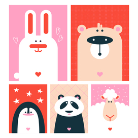 геометричные звери