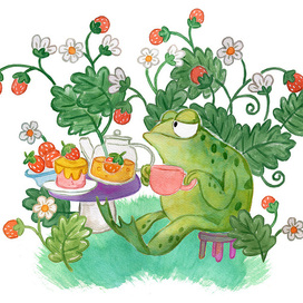 Земляничный чай