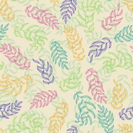 Паттерн ивовые листья векторный