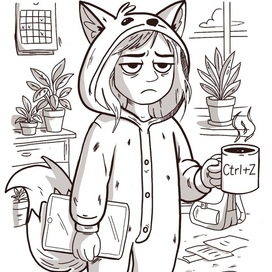 Будни иллюстратора