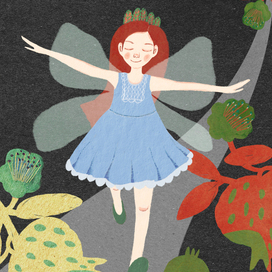 Иллюстрация в смешанной технике