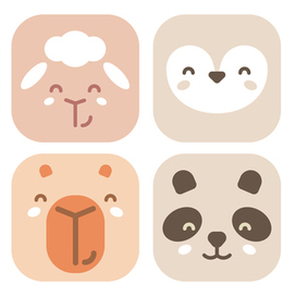 Иконки милых животных
