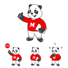 Маскот панда