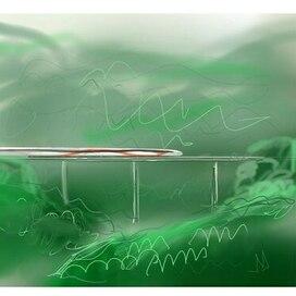 Скоростной поезд в Китае.