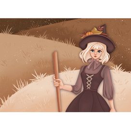 Иллюстрация с персонажем (DTIYS)