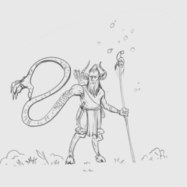 Грустный Сатир