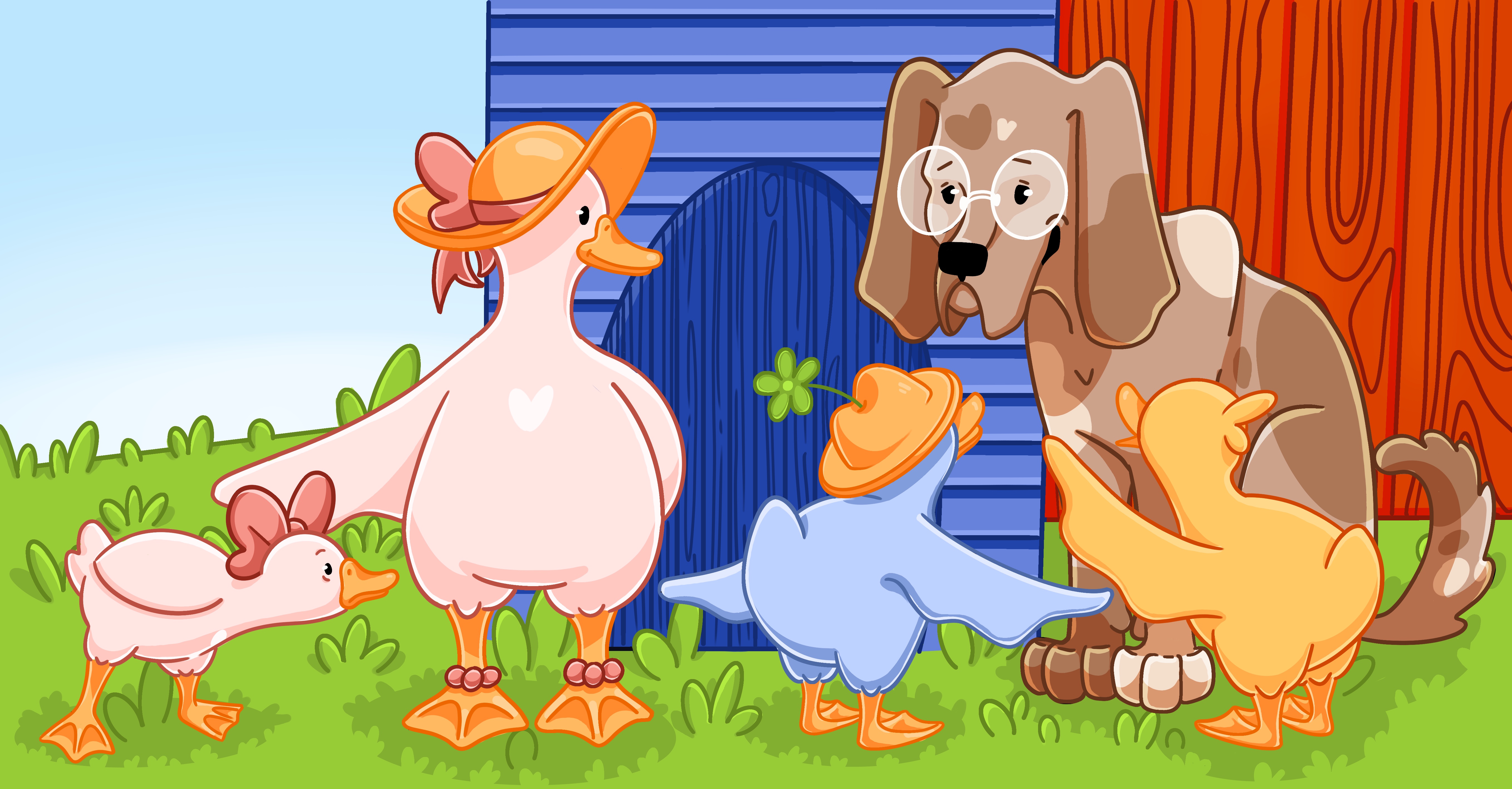 Иллюстрация к книжке-малышке Семья