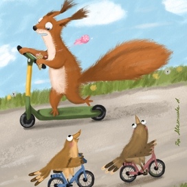 Мороженное улетело…