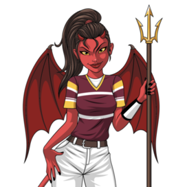 Суккуб - футбольная болельщица