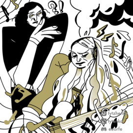 Серия работ «Любимые ромкомы ‘00»