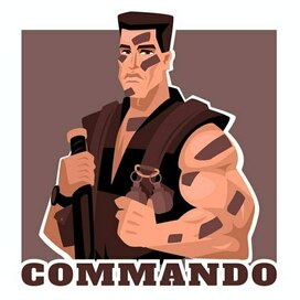 Арнольд Шварценеггер Коммандо