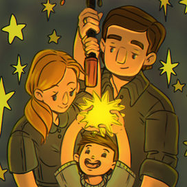 Открытка ко Дню Защиты детей