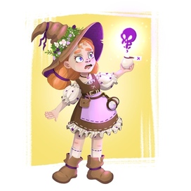 Маленькая ведьмочка