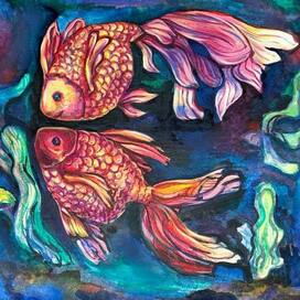 Золотые рыбки