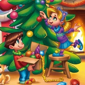 Иллюстрация Дед Мороз