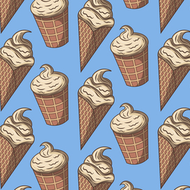 Мороженое паттерн