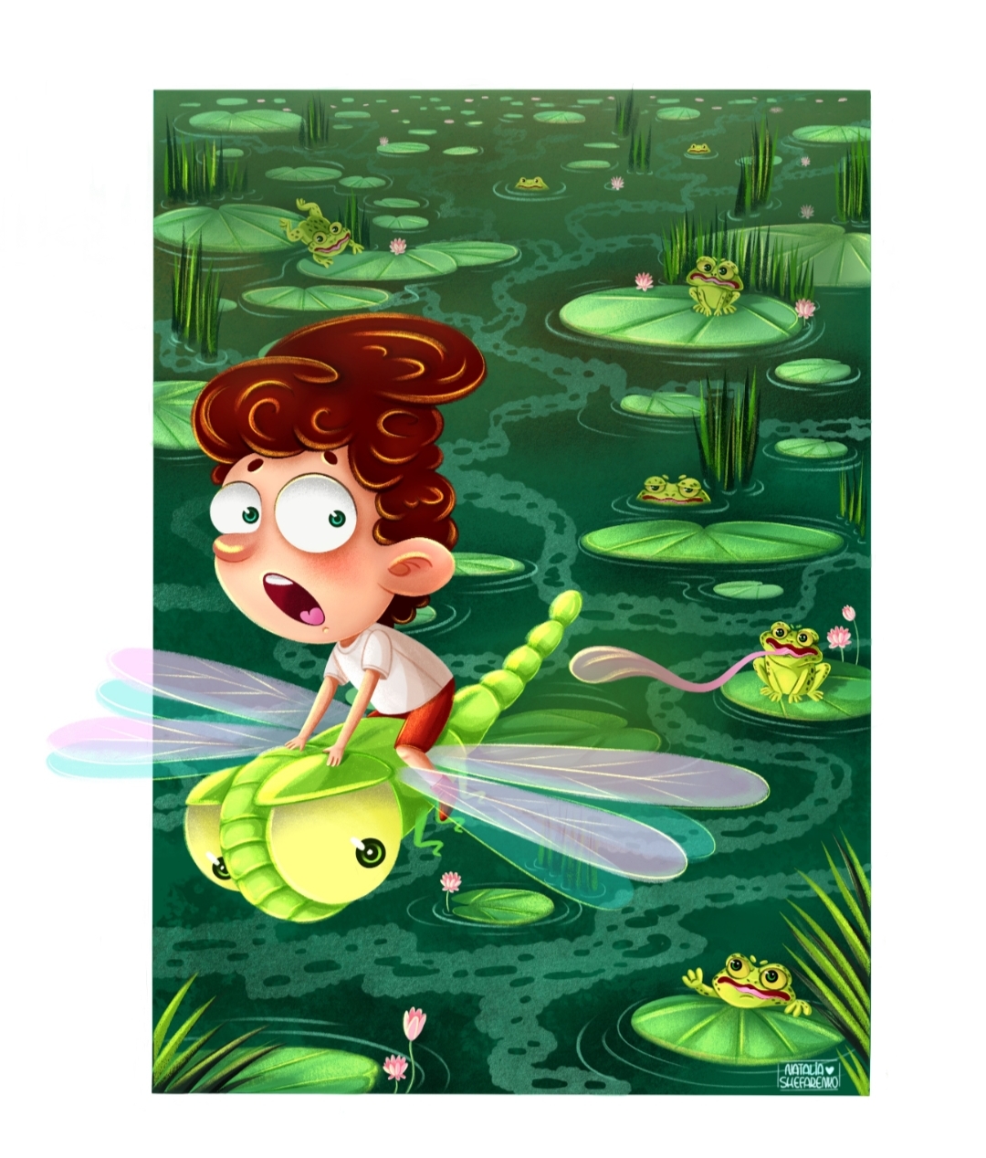 Полет на стрекозе