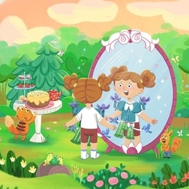 Исполненное желание. Детская книжная иллюстрация 