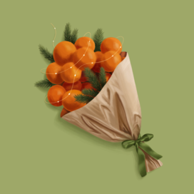 Зимний букет