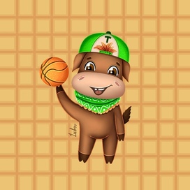 Бренд персонаж Веселый Тоша 