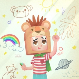 Ещё маленькая творческая личность 