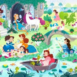 Сад принцесс 🌸✨