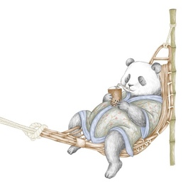 Панда отдыхает