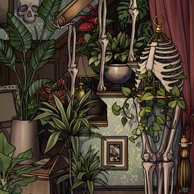 Интерьер каннибала