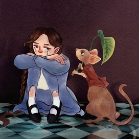 Иллюстрация к Алисе в стране чудес