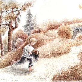 Разворотная иллюстрация