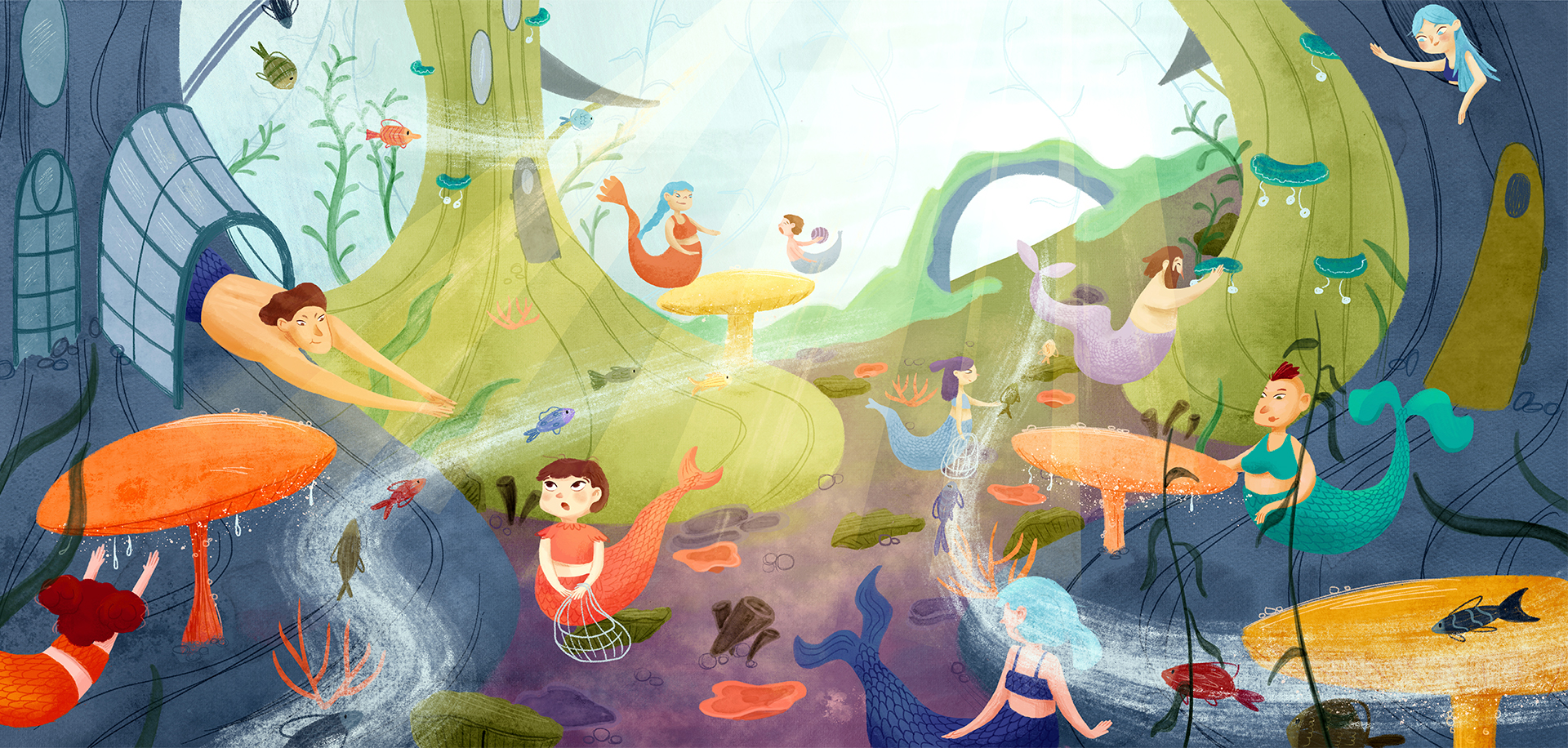 На ферме у русалок