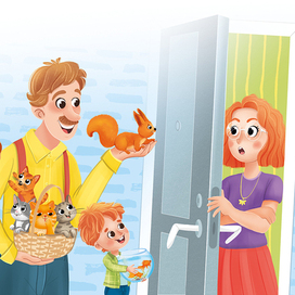 Птичий рынок - мама в шоке :)