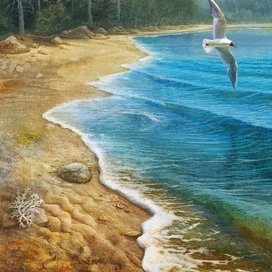 Весна на Уолденском озере.