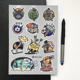 Стикеры для художников