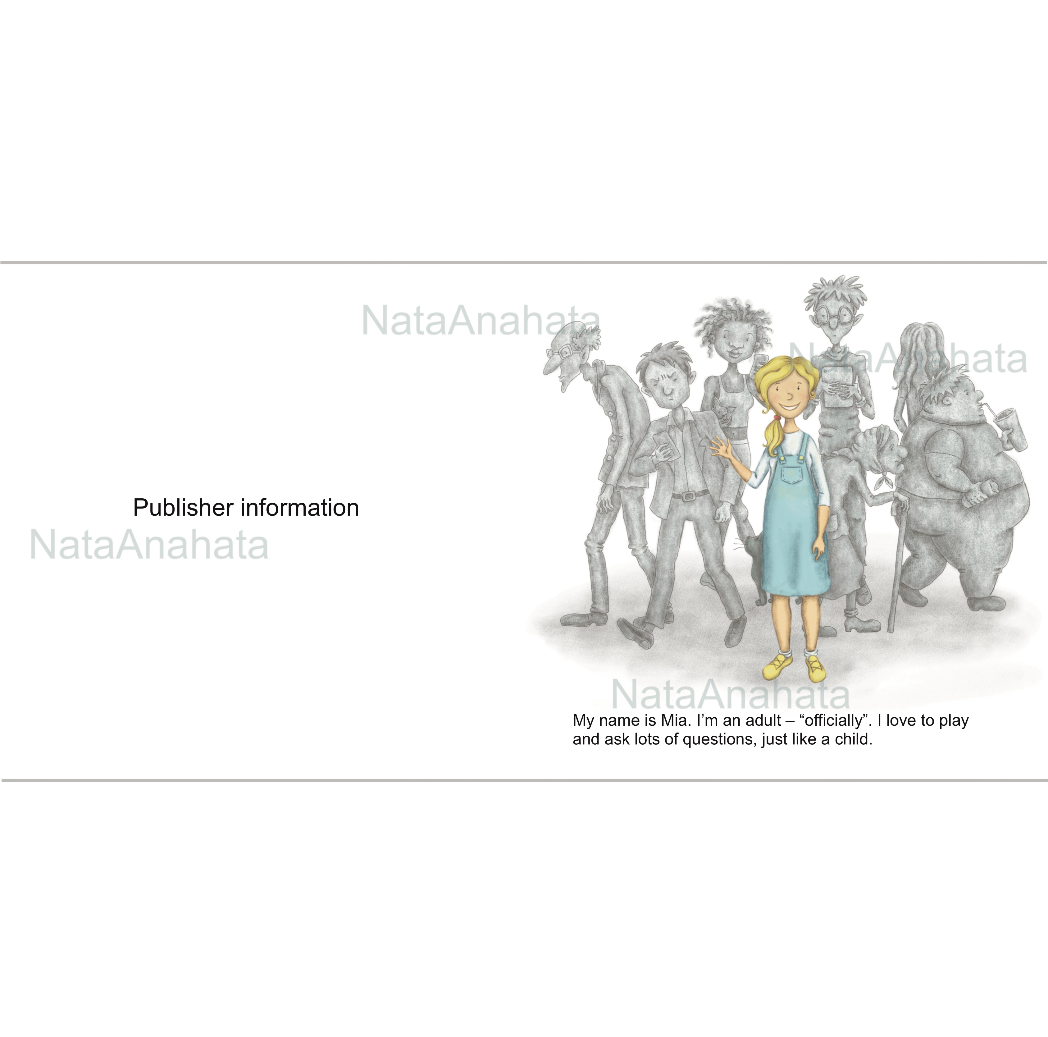 Разворот книжки-картинки «How YOUNG are you?»